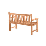 Banc de jardin 120 cm, teck