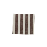 Nappe rayée en coton bio Choko - 200x140 cm, élégance et style