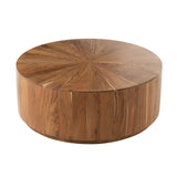 Table basse J-Line avec accessoires décoratifs