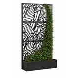 Support pour plantes à l'extérieur de Sapri Black