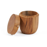 Le Pot Bas en Racine de Teck - M
