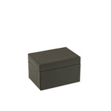 Vue latérale du coffret J-Line noir, aspect élégant