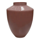 Vase Tugela en verre rose pastel