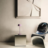 Lampe de table rechargeable Hugo Violet Lila