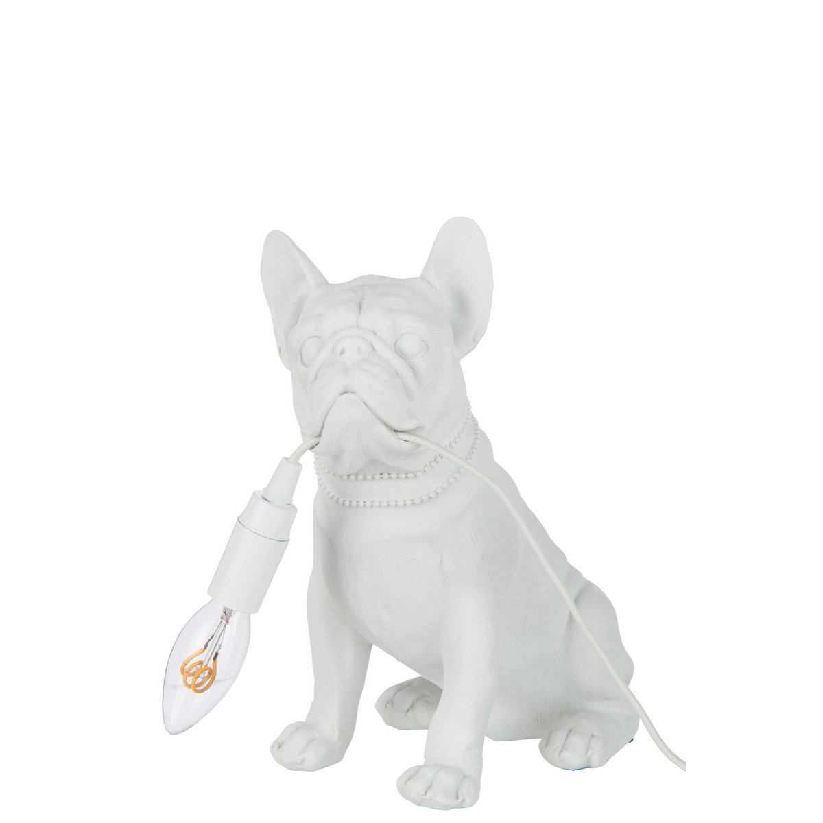 Vue latérale de la lampe Bulldog J-Line, design élégant