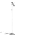 Lampadaire Paris argenté avec design minimaliste