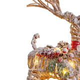 Décorations de Noël LED "Reindeer" en plastique résistant aux intempéries, avec des LED fermement intégrées