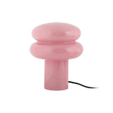 Lampe de Table Incesante Double Anneau en verre avec design sculptural