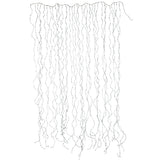 Ambiance festive créée par le rideau lumineux 1020 LED blanc chaud