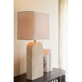 Lampe J-Line - céramique - beige