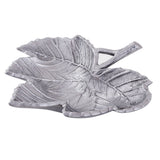Coquille décorative en aluminium feuille d'or ou de feuille argentée