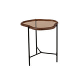 Table basse J-Line Zir - verre - mix