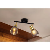 2 LIGNE DE PLACE SPOT "Lindita" excluant les lampes