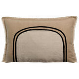 Coussin bicolore Laly Galet 40 x 65