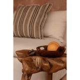 Housse de Coussin The Nordic Stripe - Noir Naturel - 50x50