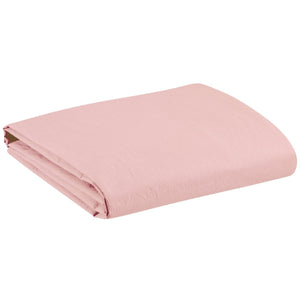 Drap housse Noche Blush 140x190 - vue détaillée du tissu doux et élégant