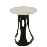 Table d'appoint J-Line avec objets décoratifs