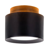 Spot LED D: 11,5cm Schwarz "Trimes"