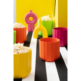 Pot de fleurs J-Line avec plantes, ambiance jardin