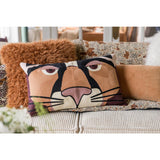 Coussin brodé Babka Ébène 40 x 65