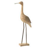 Oiseau décoratif J-Line sur une étagère, ajout de charme à la déco