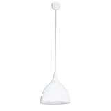 Pendentif "Pinhead" Ø 28cm, en métal en blanc, version e27