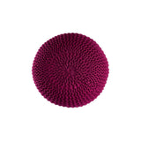 Pouf Premium Ø45 cm Seat tabouret à tricot Pouf à l'intérieur de la terrasse Pool Garden Sustainable