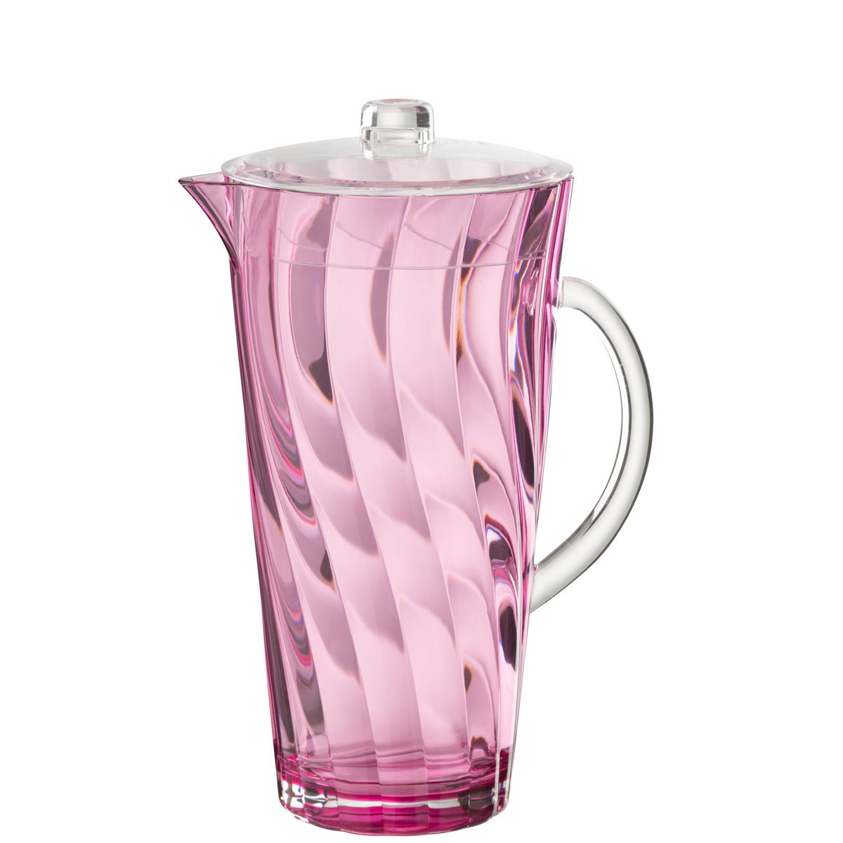 Carafe J-Line Wave avec des boissons, mise en scène chic
