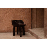 Chaise basse The Sit Happens - Noyer foncé
