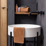 Serviette de toilette Bora Cannelle 50 x 100