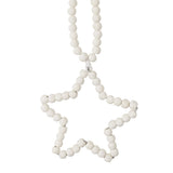 Pompon Étoile Blanc