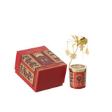Bougie parfumée J-Line Carousel - détail de la texture en cire