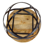 Table basse de table d'appoint autour du salon