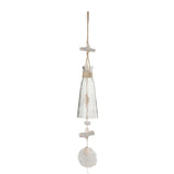 Suspension Bouteille J-Line en verre et bois, design scandinave élégant