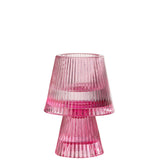Photophore J-Line Hat - verre - rose
