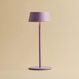 Lampe de table rechargeable Hugo Violet Lila