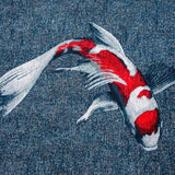 Tapis Eco - Bassin Japonais - Tapis bleu