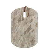 Planche à découper J-Line Rectangle Marbre - pierre - beige - petit