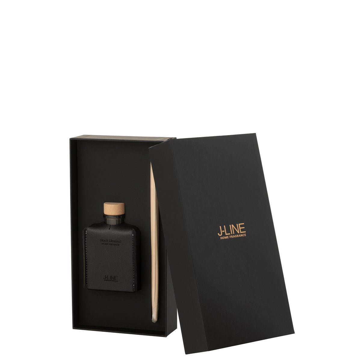 Diffuseur J-Line Black Diamond avec sticks en cuir noir