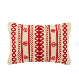 Coussin J-Line en coton sur une table de Noël