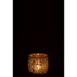 Photophore Mosaic J-Line, détail du motif en mosaïque