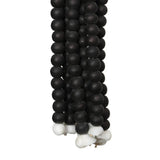 Le gland en perles de bois - Noir