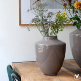 Vase en verre soufflé Tigela