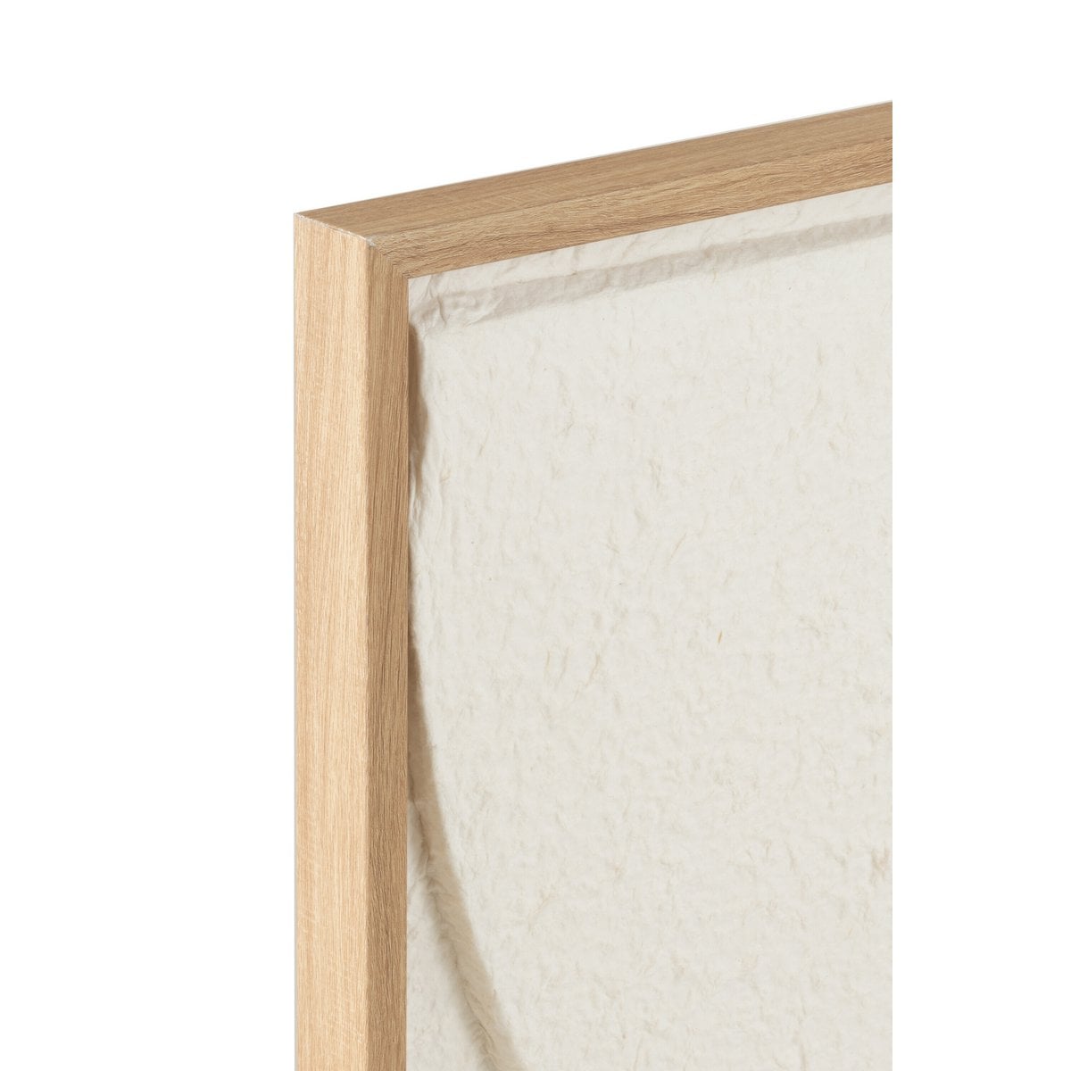 Tableau Thibault Papier Blanc/Beige - Vue d'ensemble