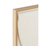 Tableau Thibault Papier Blanc/Beige - Vue d'ensemble