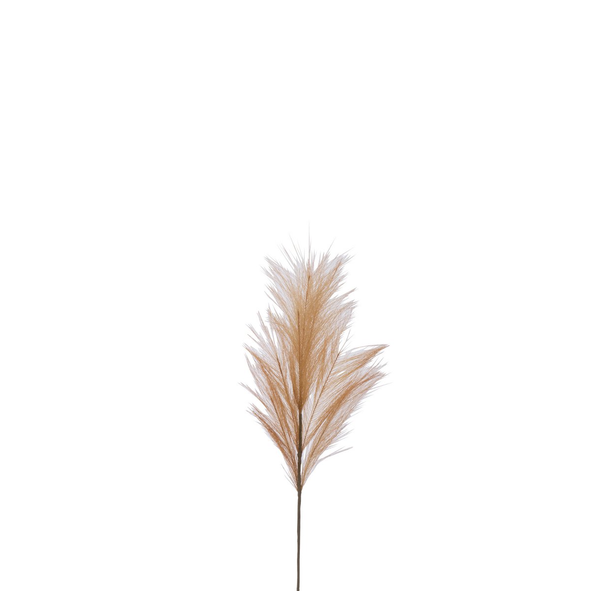 Plumeau J-Line Branch posé dans un salon moderne, ajoutant une touche de décoration.
