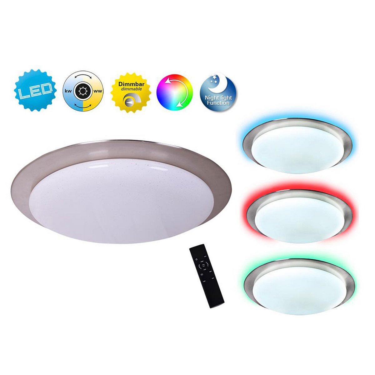 Plafonnier LED "Turin" d: 42,5cm