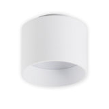 Spot LED "trios" Ø 10 cm blanc, en métal et en plastique avec des LED intégrées