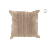 Texture du cuir du coussin J-Line en gros plan