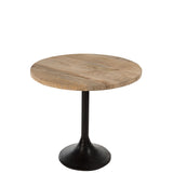 Vue d'ensemble de la table J-Line dans un salon moderne